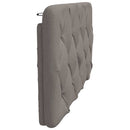 vidaXL tópszínű szövet fejtámla párna 100 cm