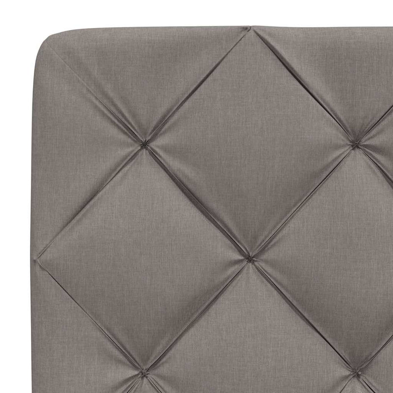vidaXL tópszínű szövet fejtámla párna 100 cm