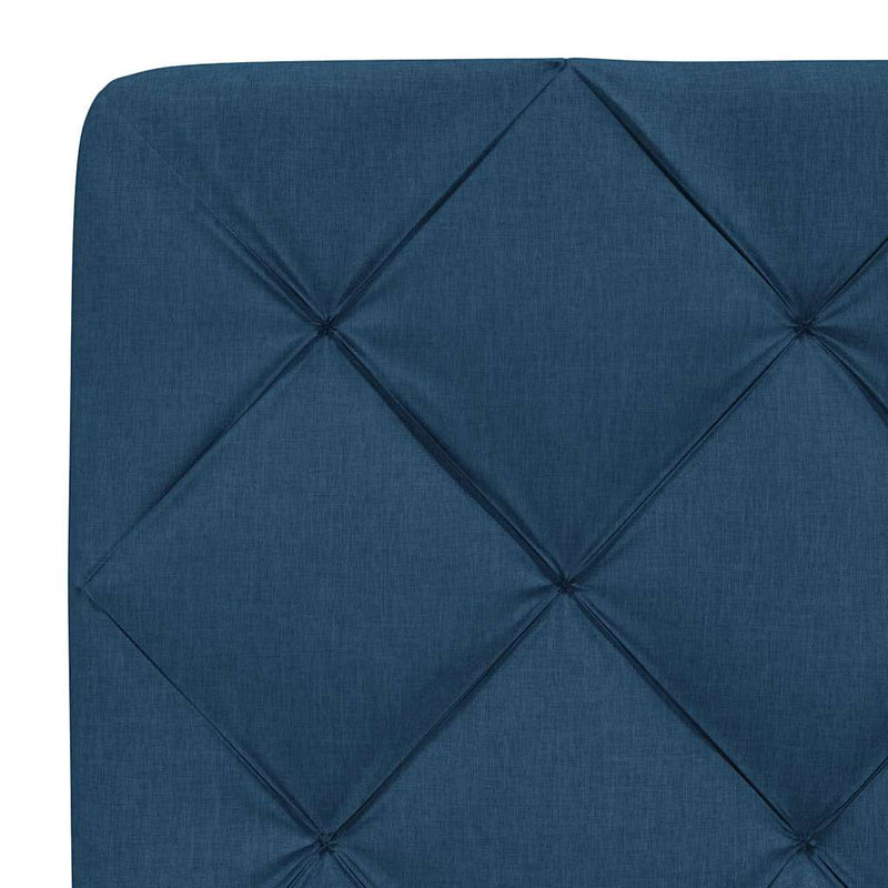 vidaXL kék szövet fejtámla párna 140 cm