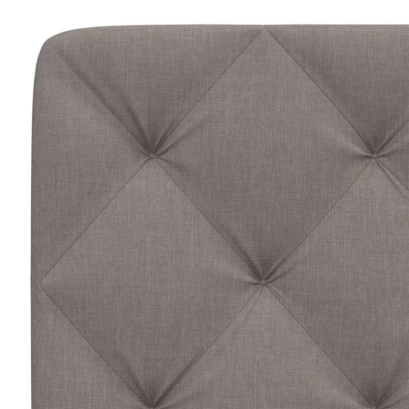 vidaXL tópszínű szövet fejtámla párna 160 cm