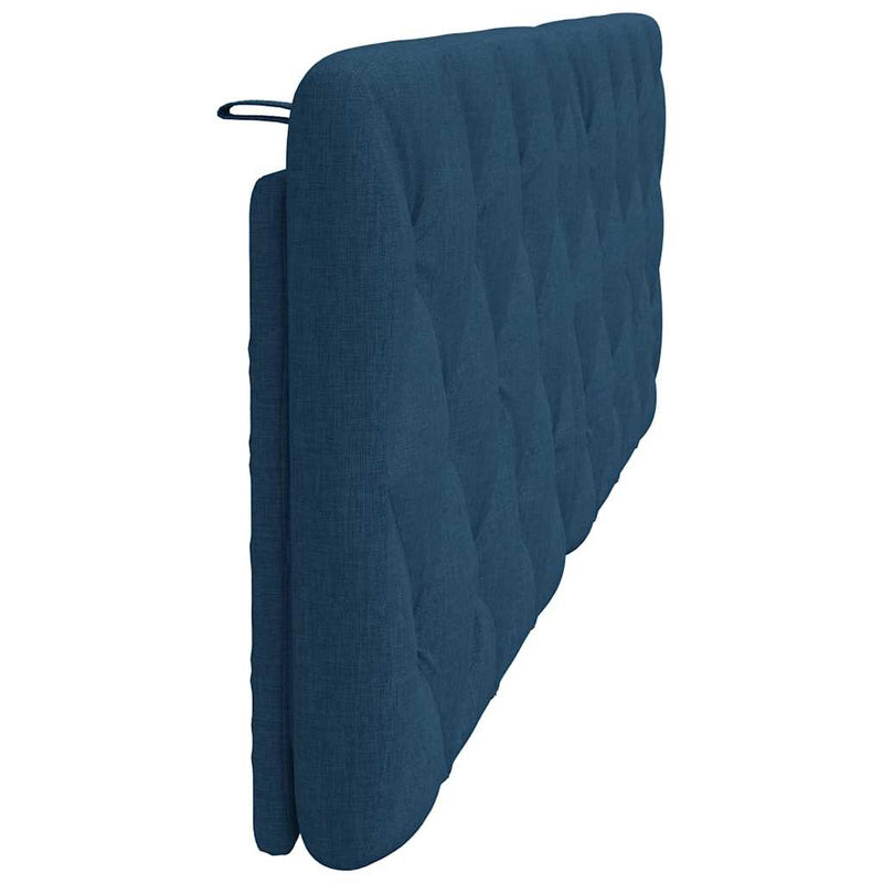 vidaXL kék szövet fejtámla párna 160 cm