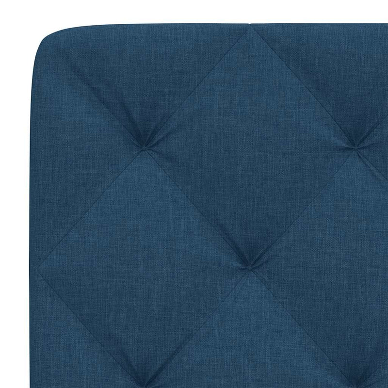 vidaXL kék szövet fejtámla párna 160 cm