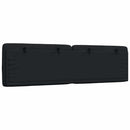 vidaXL fekete szövet fejtámla párna 180 cm