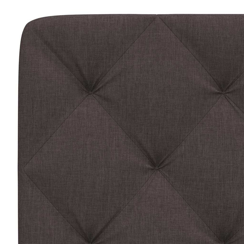 vidaXL sötétbarna szövet fejtámla párna 180 cm