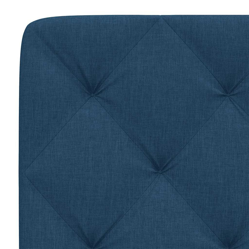 vidaXL kék szövet fejtámla párna 200 cm