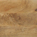 vidaXL 2 db barna tömör mangó tálalószekrény 60x33x75 cm