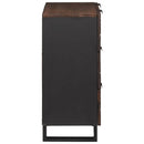 vidaXL Tálalószekrény készlet 2 pcs Dió 120 x 33,5 x 75 cm
