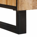 vidaXL Széf 2 pcs Barna 60 x 33 x 75 cm Tömör Mangófát