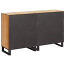 vidaXL Széf 2 pcs Barna 60 x 33 x 75 cm Tömör Mangófát