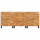 vidaXL Széf 3 pcs Barna 60 x 33 x 75 cm Tömör Mangófát