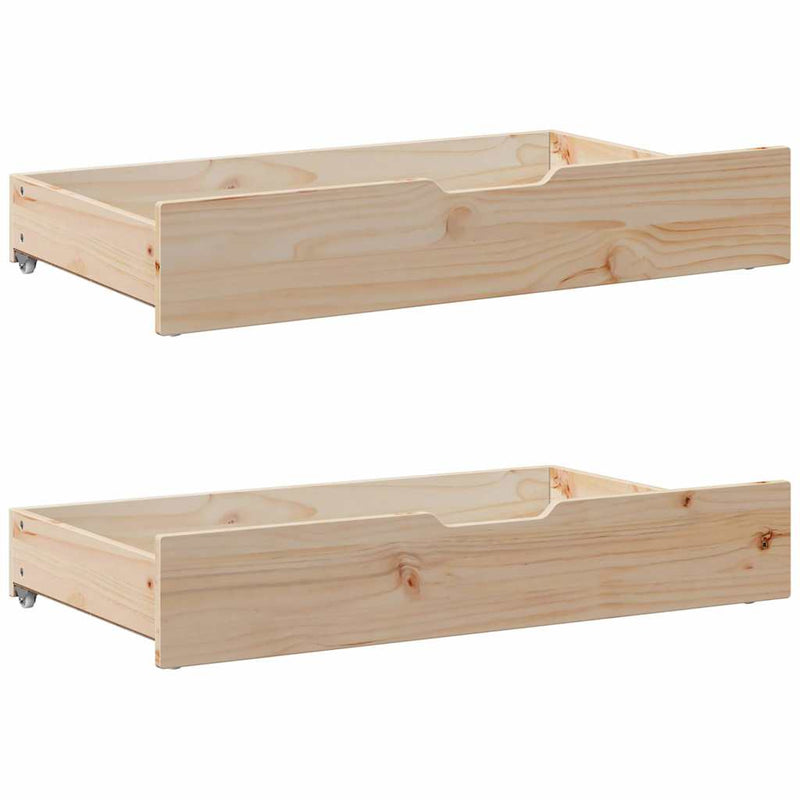 vidaXL tömör fenyőfa ágykeret ágy matrac nélkül 120 x 200 cm