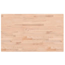 vidaXL tömör bükkfa négyszög alakú munkapad 100 x 60 x (71,5-98) cm