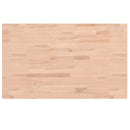 vidaXL tömör bükkfa négyszög alakú munkapad 100 x 60 x (73-99,5) cm