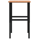vidaXL tömör bükkfa négyszög alakú munkapad 100 x 60 x (71,5-98) cm