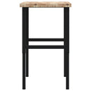 vidaXL tömör bükkfa négyszög alakú munkapad 100 x 60 x (73-99,5) cm
