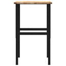 vidaXL tömör tölgyfa munkapad 80 x 60 x (71,5-98) cm
