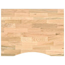vidaXL tömör tölgyfa munkapad 80 x 60 x (71,5-98) cm
