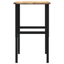 vidaXL tömör tölgyfa munkapad 100 x 60 x (71,5-98) cm