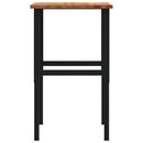 vidaXL világosbarna tömör tölgyfa munkapad 80 x 60 x (71,5-98) cm