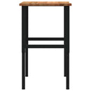 vidaXL világosbarna tömör tölgyfa munkapad 100 x 60 x (71,5-98) cm