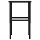 vidaXL sötétbarna tömör tölgyfa munkapad 80 x 60 x (71,5-98) cm