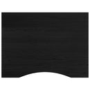 vidaXL sötétbarna tömör tölgyfa munkapad 80 x 60 x (71,5-98) cm