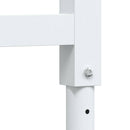 vidaXL tömör tölgyfa négyszög alakú munkapad 100 x 60 x (71,5-98) cm