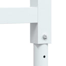vidaXL tömör tölgyfa négyszög alakú munkapad 100 x 60 x (73-99,5) cm