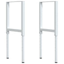 vidaXL tömör bükkfa négyszög alakú munkapad 100 x 60 x (71,5-98) cm
