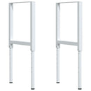 vidaXL tömör bükkfa négyszög alakú munkapad 100 x 60 x (71,5-98) cm