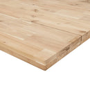 vidaXL tömör bükkfa négyszög alakú munkapad 80 x 60 x (73-99,5) cm