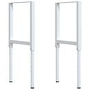 vidaXL világosbarna tömör tölgyfa munkapad 80 x 60 x (71,5-98) cm