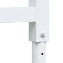 vidaXL sötétbarna tömör tölgyfa munkapad 100 x 60 x (71,5-98) cm