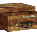 vidaXL tömör újrahasznosított falra szerelhető éjjeliszekrény