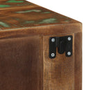 vidaXL tömör újrahasznosított falra szerelhető éjjeliszekrény