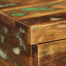 vidaXL 2 db tömör újrahasznosított falra szerelhető éjjeliszekrény