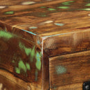 vidaXL tömör újrahasznosított falra szerelhető TV-szekrény 60x30x19 cm