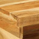 vidaXL tömör akácfa falra szerelhető TV-szekrény 40x30x19 cm