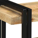 vidaXL fali polc 70x33x35 cm tömör nyersfa Mango