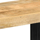 vidaXL fali polc 70x33x35 cm tömör nyersfa Mango