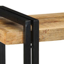 vidaXL fali polc 90x33x45 cm tömör nyersfa Mango