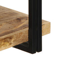 vidaXL fali polc 110x33x45 cm tömör nyersfa Mango