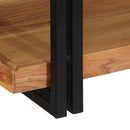 vidaXL fali polc 110x33x45 cm tömör fa akácfa