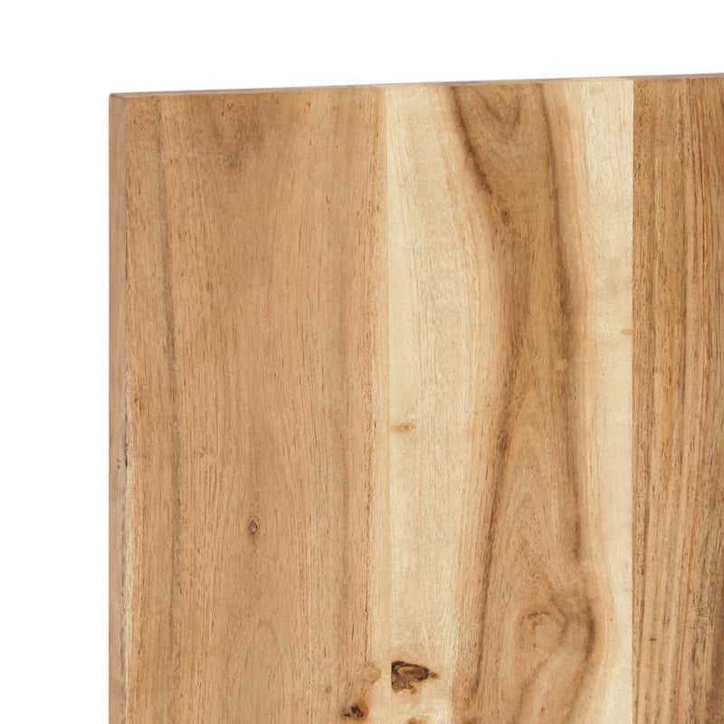 vidaXL fejtámla 120 cm tömör fa akácfa