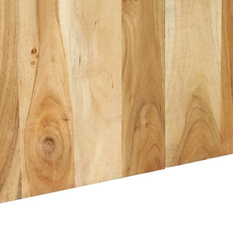 vidaXL fejtámla 140 cm tömör fa akácfa