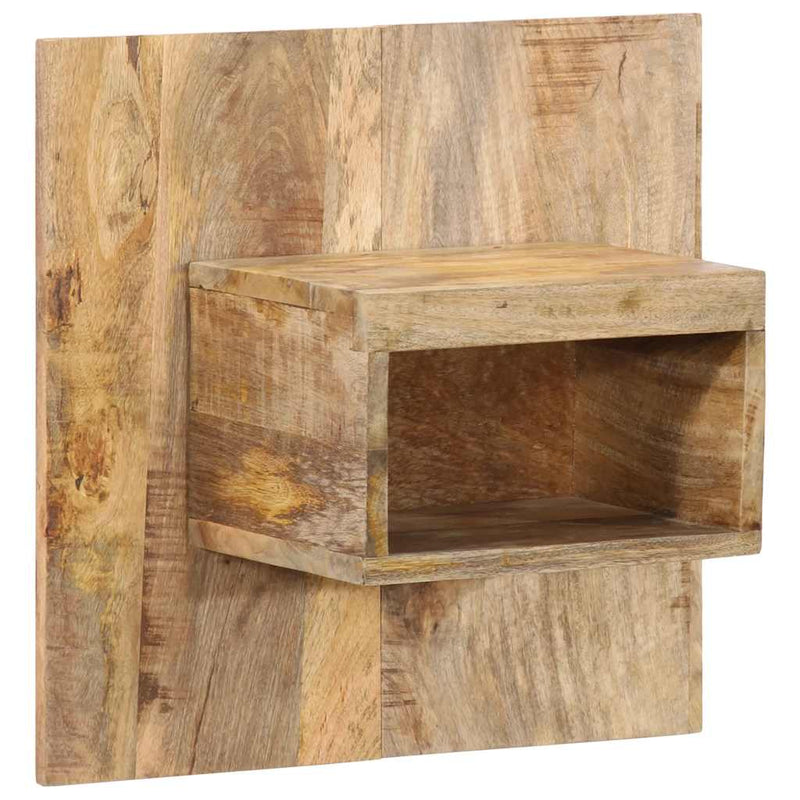 vidaXL Éjjeli szekrény 50x27x50 cm tömör durva fa mangó