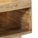 vidaXL Éjjeli szekrény 50x27x50 cm tömör durva fa mangó