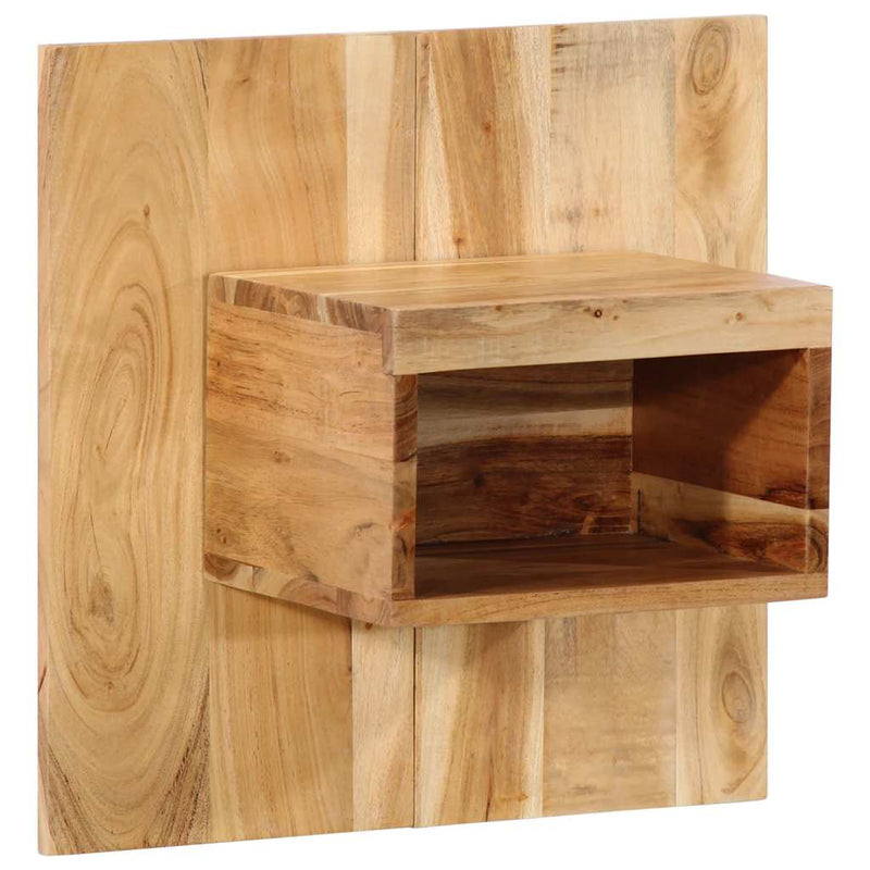 vidaXL Éjjeli szekrény 50x27x50 cm tömör akácfa