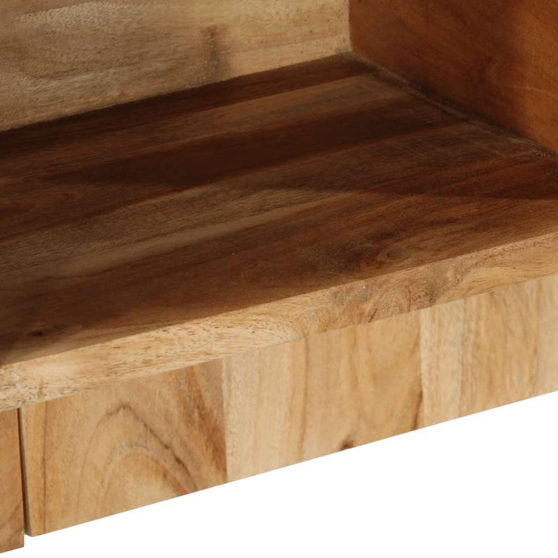 vidaXL Éjjeli szekrény 50x27x50 cm tömör akácfa