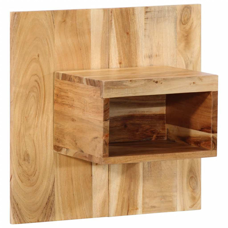 vidaXL Éjjeli szekrény 50x27x50 cm tömör akácfa